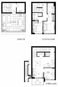 TERRACE SUITE - Lawrence Hill Towns - Floor plans