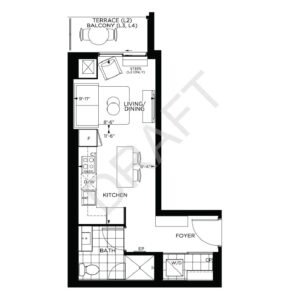 Studio - Addington Park Condos