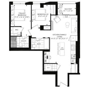2Bed+Den-Floorplan,North Oak3