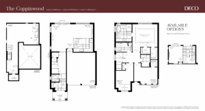 Floor plan, Double Garage, Greenwood Seaton