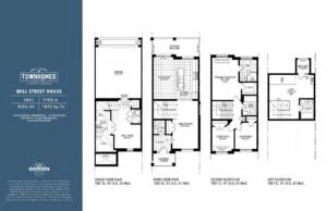 Floorplan, Mill Street House, Mill Street Towns