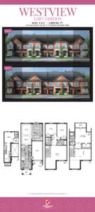 Floorplan, Traditional Townhomes, Richmond Green Town