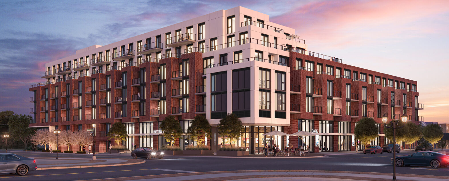 Station No.3 Exterior during dusk.