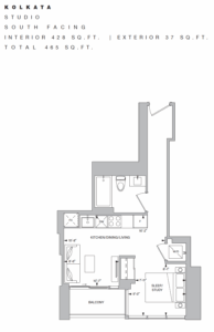 Floor Plan, Studio, Allure.