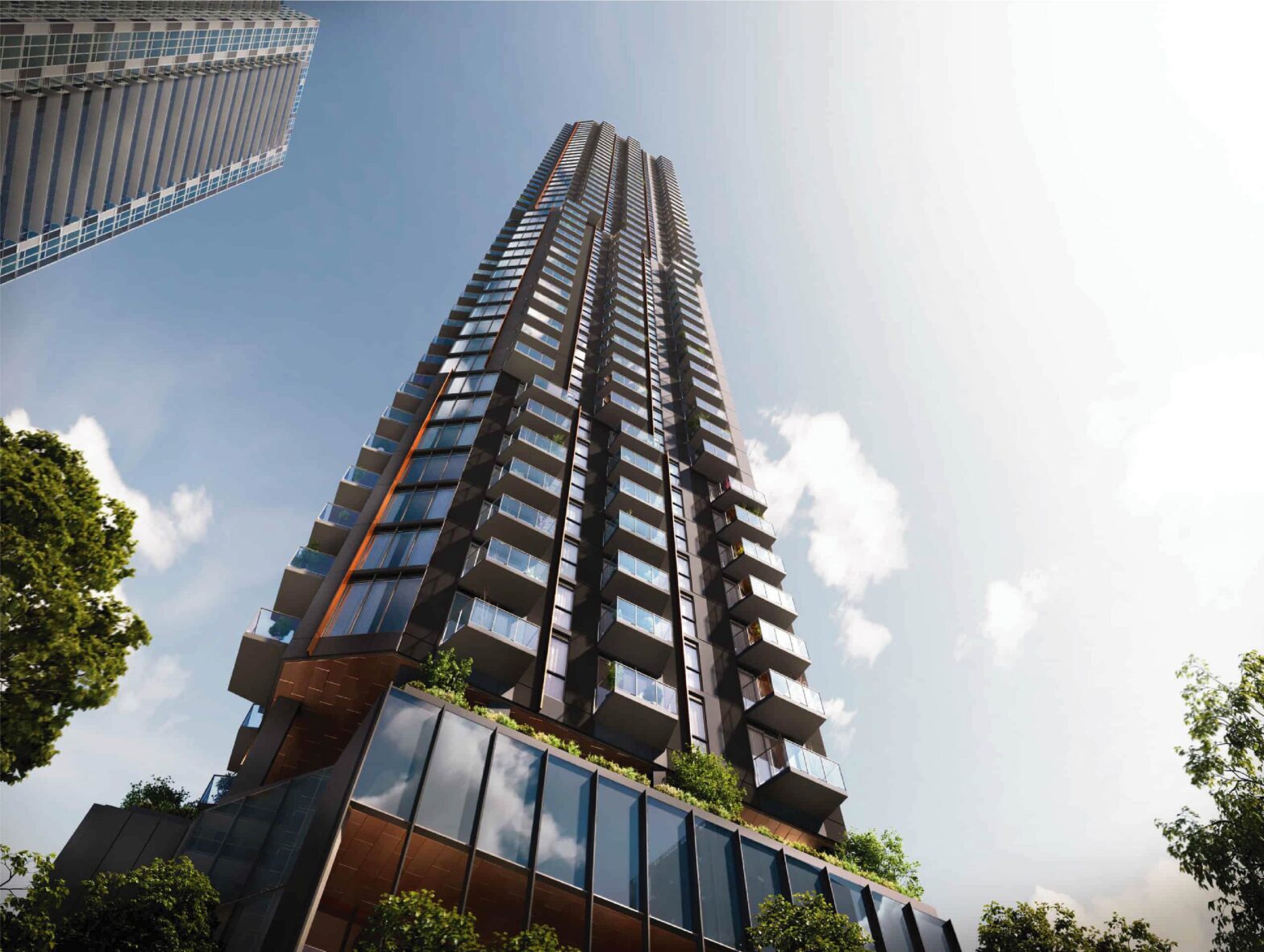 The view of kipling Condos.This new condo project with contemporary designs and modern features will complement this growing Etobicoke neighbourhood