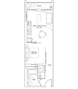 1 Bed-Floorplans,Cliffside
