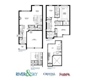 Single House Floor Plan -Rrive & Sky WoodStock