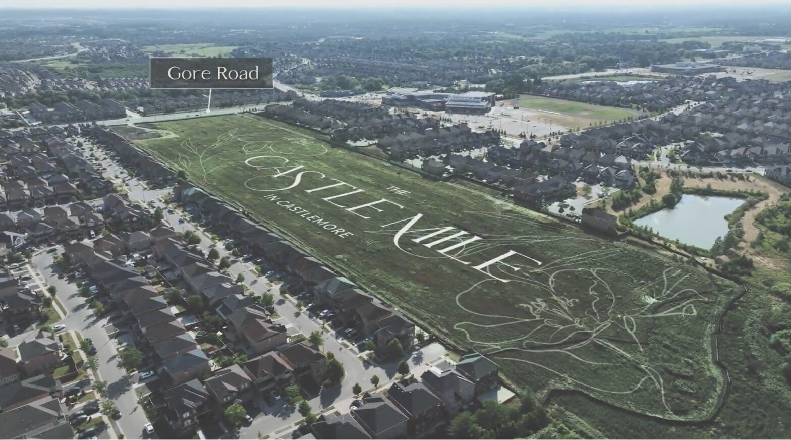 The Surrounding of The Castle Mile. Will locate Castlemore Rd & The Gore Rd, Brampton.