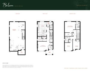 Floor Plan, Balsam, West Brant Heights Towns.