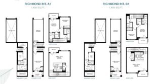 2Bed-Floor Plans, Legacy Hill(Richmond INT A1)