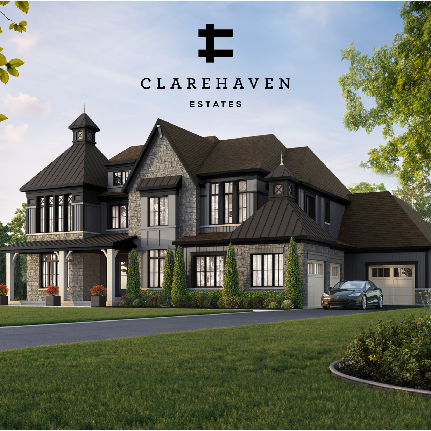 Clarehaven Estates, townhouses, 70 units