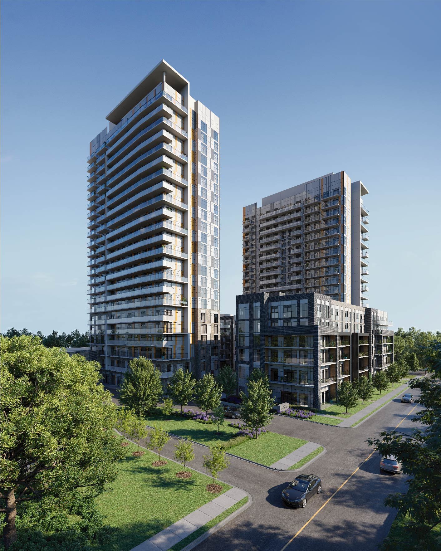 The surround view of Stationside,2027. This new condo project will be mere minutes from Milton GO Station and leading post-secondary education in rapidly growing Downtown Milton.
