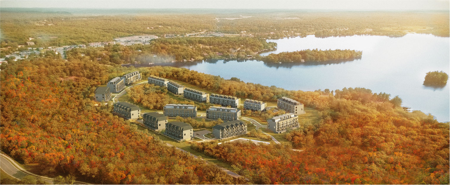 The surrounding view of the summit at Muskoka. 2023