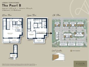 The Floor Plan of Alister At Solterra, 2 Bedroom.