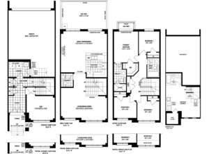 20'Townhome-Floorplans, Upper East Side