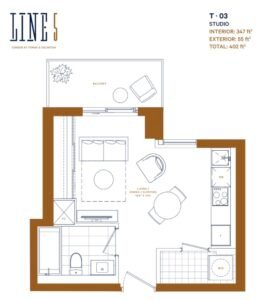 Studio Floor plan Line 5