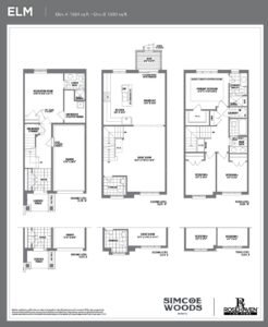 ELM -Floor Plan, Simcoe Woods