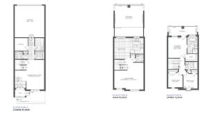 The BARBERRY - Floor Plan, 3 Bedroom, Juniper Gate