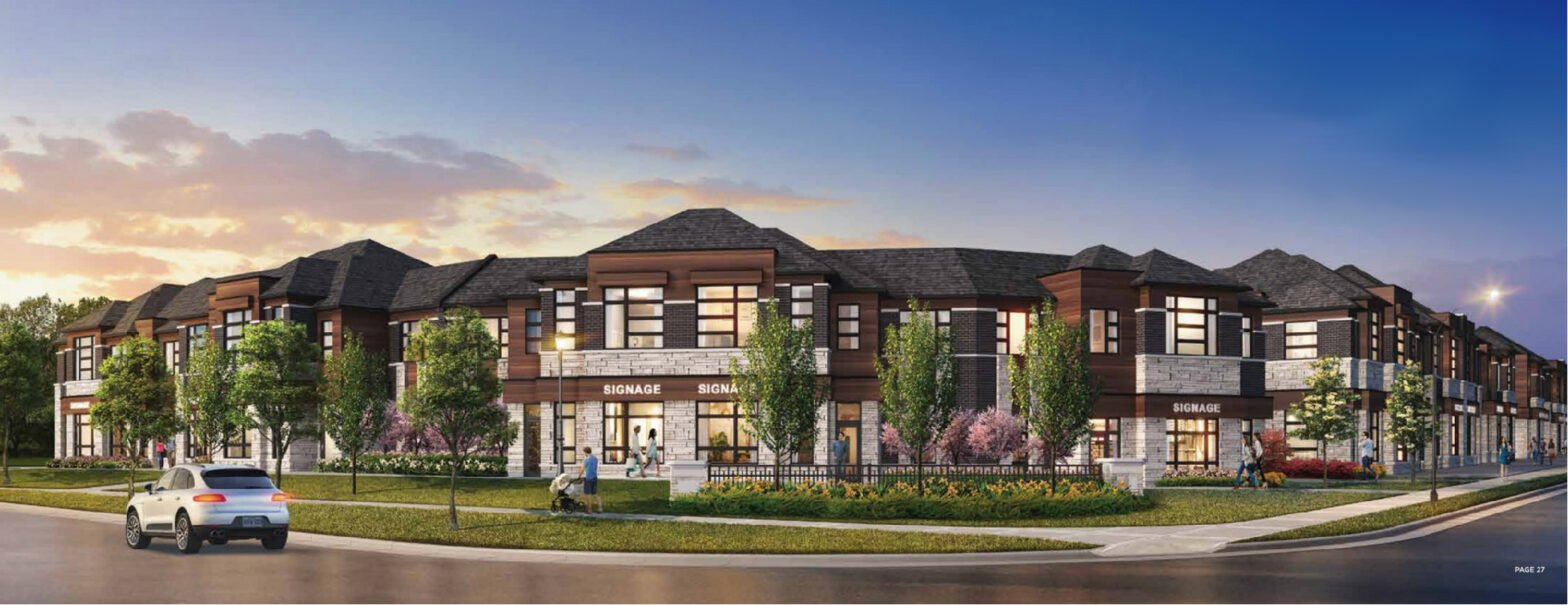 The surrounding of Townsquare,2024. This exclusive collection of townhomes is nestled within an already flourishing neighbourhood, promising a blend of comfort