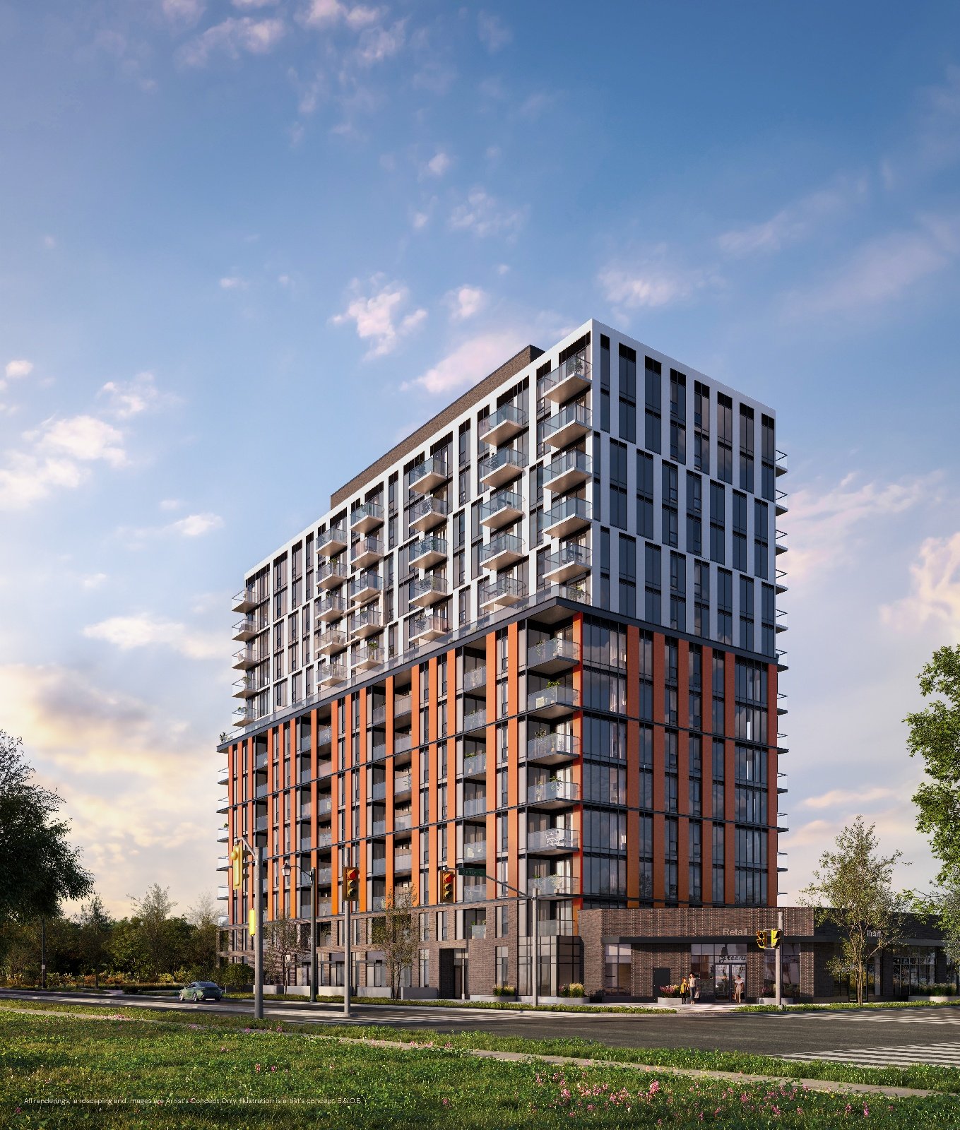 The surrounding view of The Laurels in Milton,2027. You can Explore nearby attractions like the striking cliffs and breathtaking views of the escarpment at Rattlesnake Point.