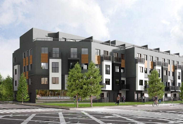 The external view of Textbook Towns. The townhouses are expected to feature contemporary architectural designs with a focus on functionality and aesthetics.