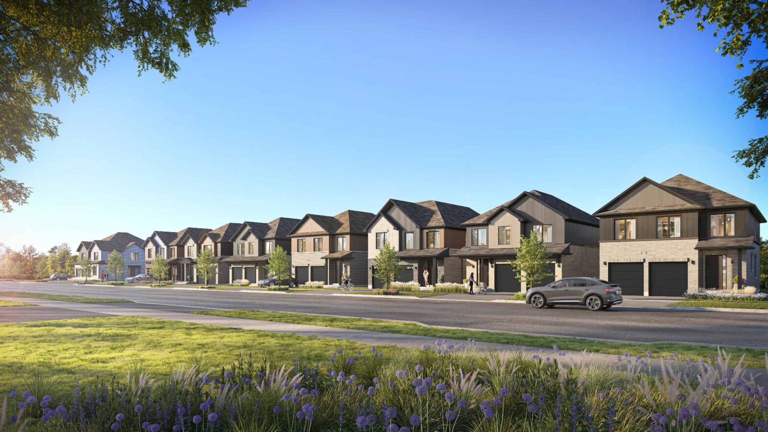 The exterior view of The Attersley ,2025.