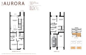 3Bed -THE AURORA, Stouffville Flint Village