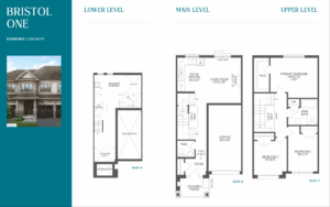 3 bedroom floor plan-Georginaview Towns