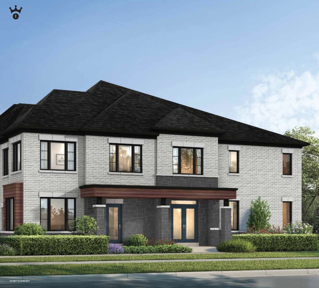 crown caledon exterior